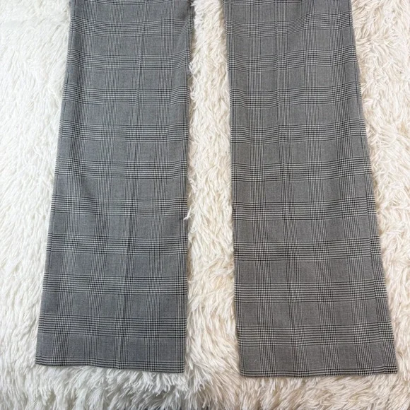 Anne Klein The Executive Boot Cut Houndstooth Plaid Dress Pants Women Size 8 New - Picture 11 of 15